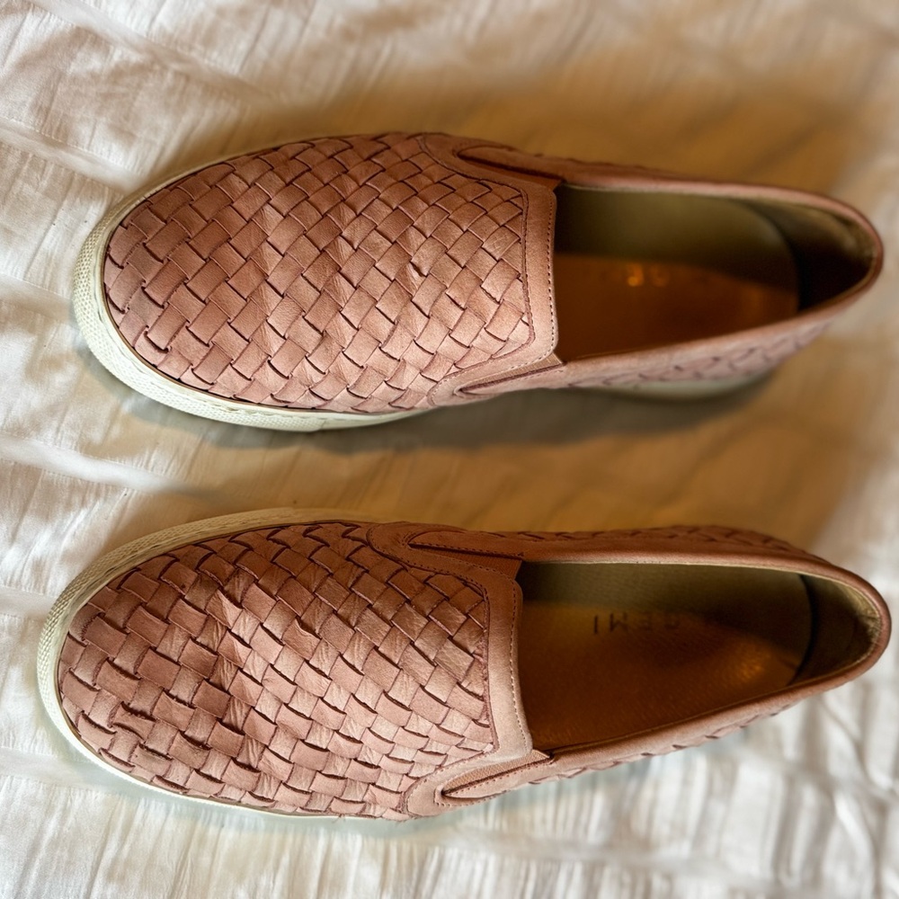 Women's M. Gemi Pink Woven Slip-On Shoes size EU37